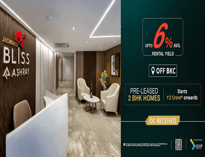 Jaswanti Bliss - Luxury Residences at Off. B. K. C. Behind Equinox - View 2